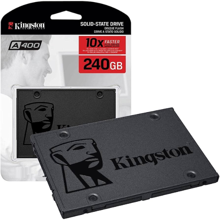 DISCO INTERNO 2.5" 240 GB SSD KINGSTON A400 SATAIII (7MM HEIGHT)