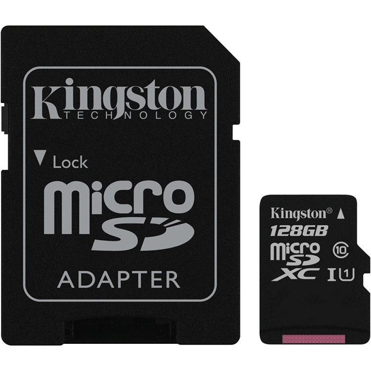 CARTAO MEMORIA MICRO SD 128GB CL10 SDXC 100R C/ADAPTADOR