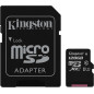 CARTAO MEMORIA MICRO SD 128GB CL10 SDXC 100R C/ADAPTADOR