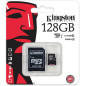 CARTAO MEMORIA MICRO SD 128GB CL10 SDXC 100R C/ADAPTADOR