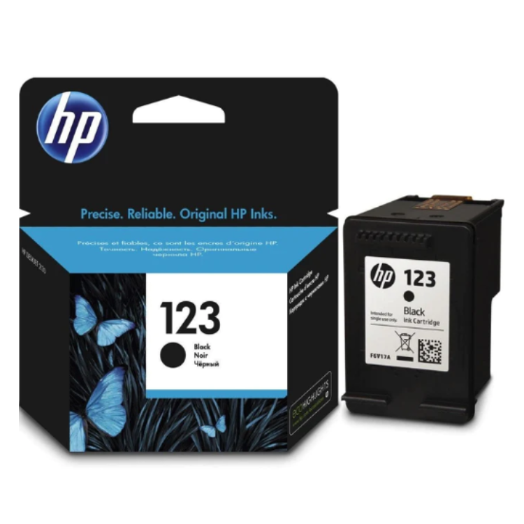 TINTEIRO HP 123 F6V17AE * BLACK 2000/3000 DJ