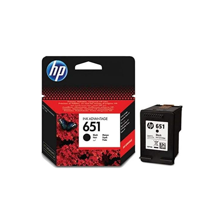 TINTEIRO HP 651 * C2P10AE  PRETO