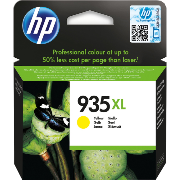 TINTEIRO HP 935XL * C2P26AE  YELLOW