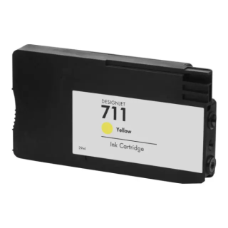 TINTEIRO HP 711 CZ132A * YELLOW T120 , T520