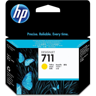 TINTEIRO HP 711 CZ132A * YELLOW T120 , T520