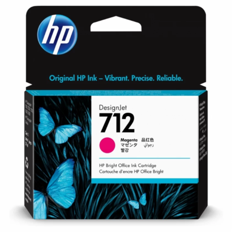 TINTEIRO HP 712 3ED68A MAGENTA T650/30/T230/10 29ML