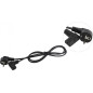 CABO ALIMENTACAO EWENT EURO PARA IEC C3 90¼ 1.8 MT