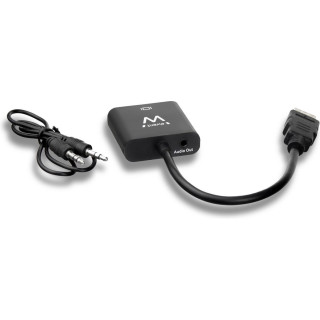 CONVERSOR EWENT HDMI TO VGA C/ AUDIO 0,15M