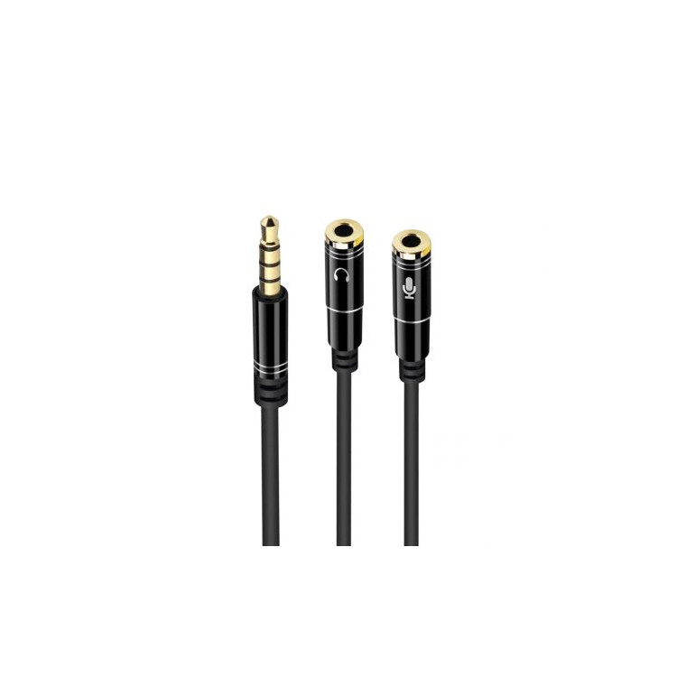 ADAPTADOR AUDIO EWENT 1X3.5MM M PARA 2X3.5MM F ADAPTADOR AUDIO EWENT 1X3.5MM M PARA 2X3.5MM F