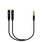 ADAPTADOR AUDIO EWENT 1X3.5MM M PARA 2X3.5MM F ADAPTADOR AUDIO EWENT 1X3.5MM M PARA 2X3.5MM F