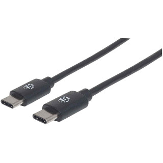 CABO USB-C 2MT (M) TO USB-A (M) PRETO MANHATTAN