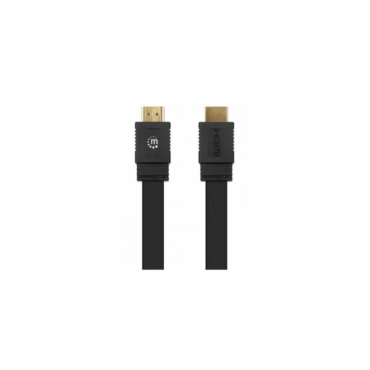 CABO HDMI 5MT (M/M) Plano 4K@60Hz PRETO MANHATTAN