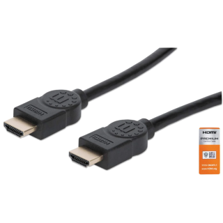 CABO HDMI 3MT (M/M) 4K@60Hz UHD 18 Gbps PRETO MANHATTAN