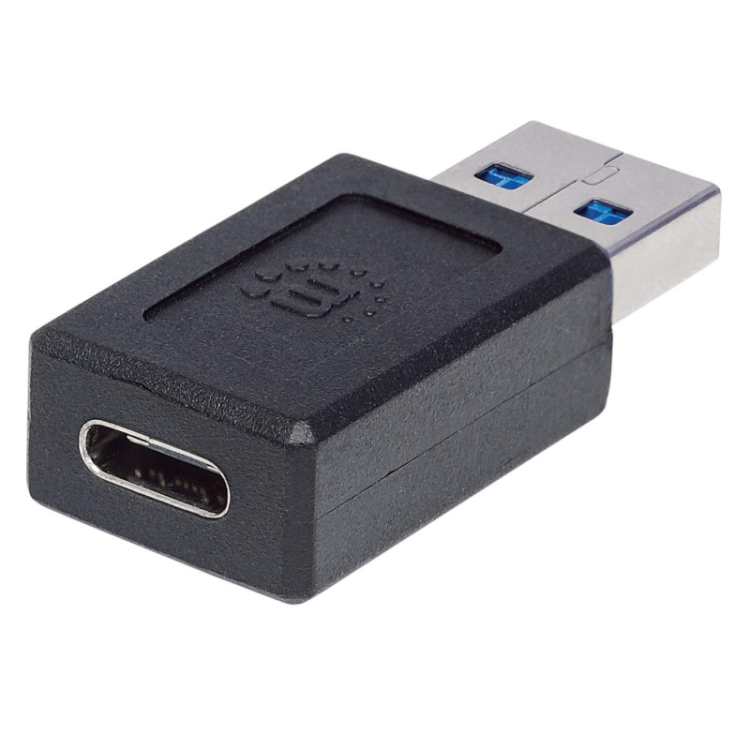 ADAPTADOR USB-C 3.1 (F) TO USB-A(M), MANHATTAN