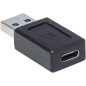 ADAPTADOR USB-C 3.1 (F) TO USB-A(M), MANHATTAN ADAPTADOR USB-C 3.1 (F) TO USB-A(M), MANHATTAN