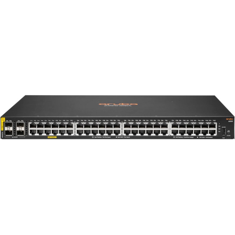 SWITCH HPE ENTERPRISE ARUBA 6000 48G CLA4 4SFP