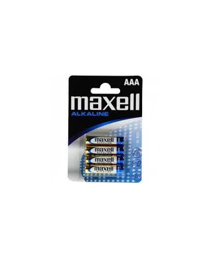 PILHA AAA LR03 CX/4 MAXELL PILHA AAA LR03 CX/4 MAXELL