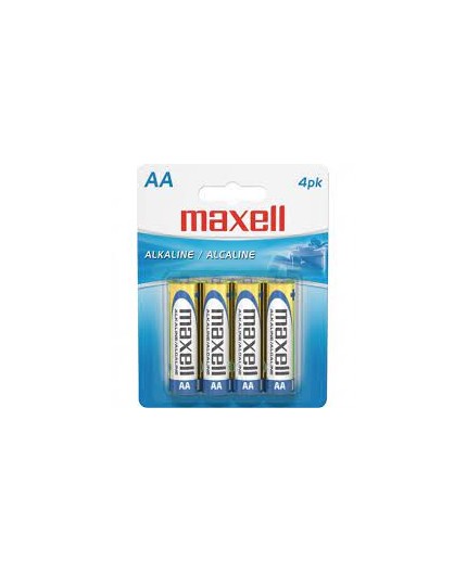 PILHA AA LR6 CX/4 MAXELL