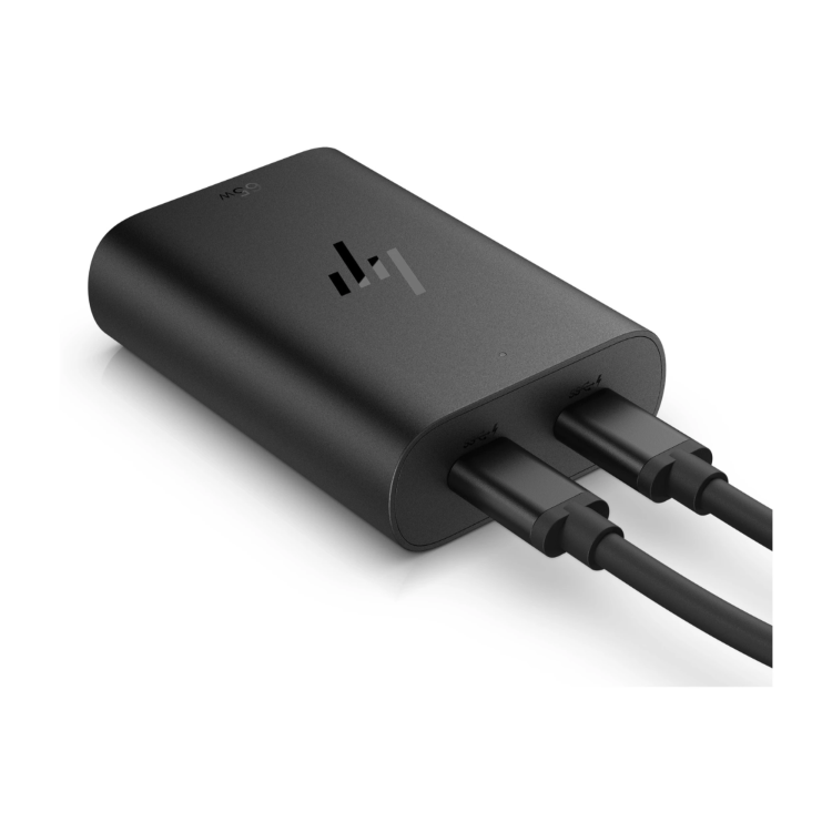 TRANSFORMADOR HP 65W 2 X USB-C GAN POWER