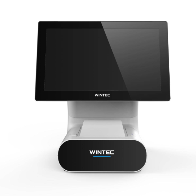 POS WINTEC 11.6" J6412 8G 128SSD C/IMPRESSORA 3" PRETO WF,4USB,RS232,RJ45