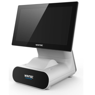 POS WINTEC 11.6" J6412 8G 128SSD C/IMPRESSORA 3" PRETO WF,4USB,RS232,RJ45