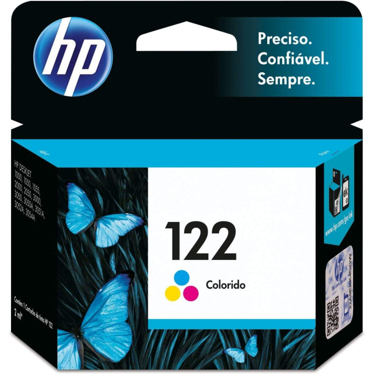 TINTEIRO HP 122 CH562HE * COLOR 1000/2000/3000