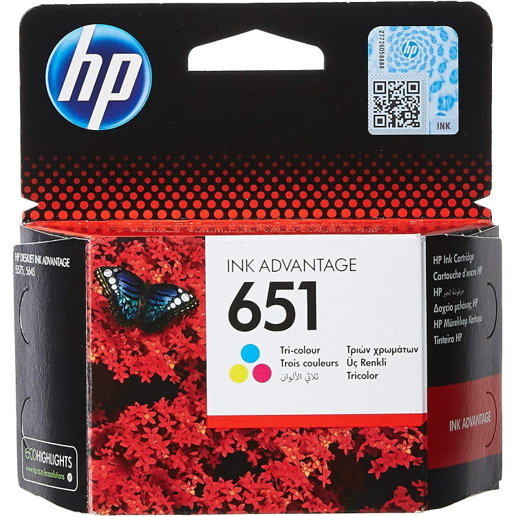 TINTEIRO HP 651 * C2P11AE  TRI-COLOUR