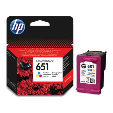 TINTEIRO HP 651 * C2P11AE  TRI-COLOUR