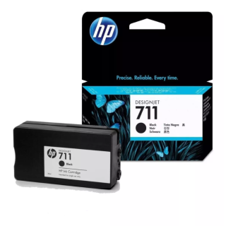 TINTEIRO HP 711 CZ133A  PRETO T120 , T520