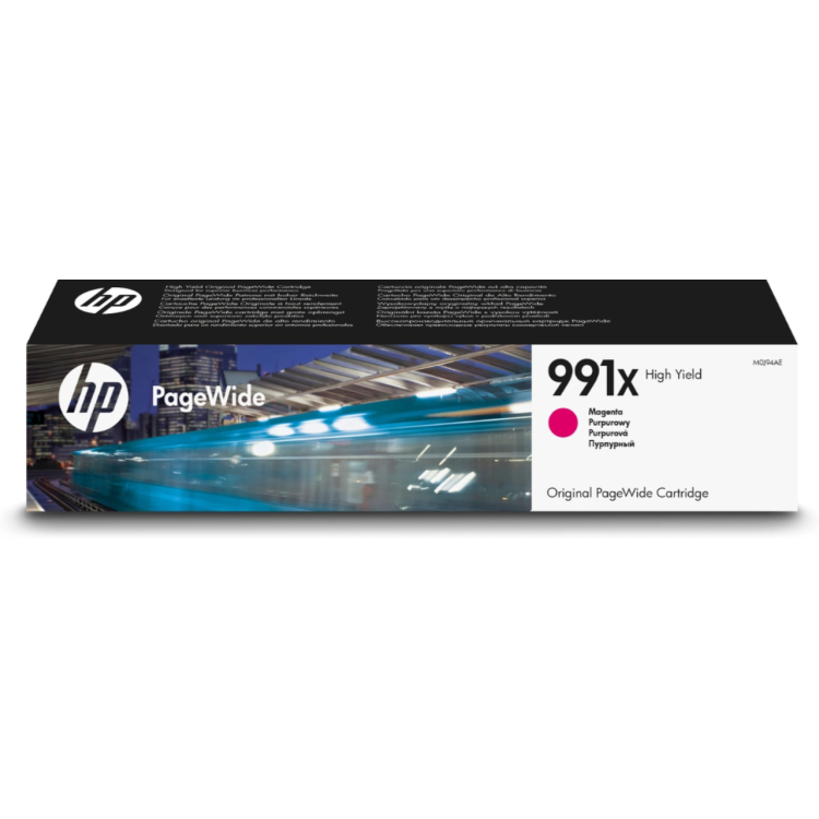 TINTEIRO HP 991XL M0J94AE PAGE WIDE MAGENTA