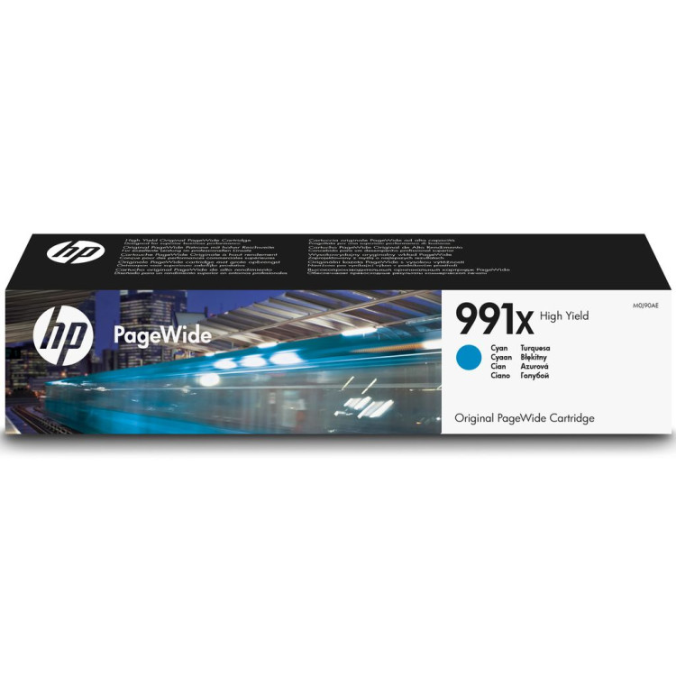 TINTEIRO HP 991XL M0J90AE PAGE WIDE CIANO