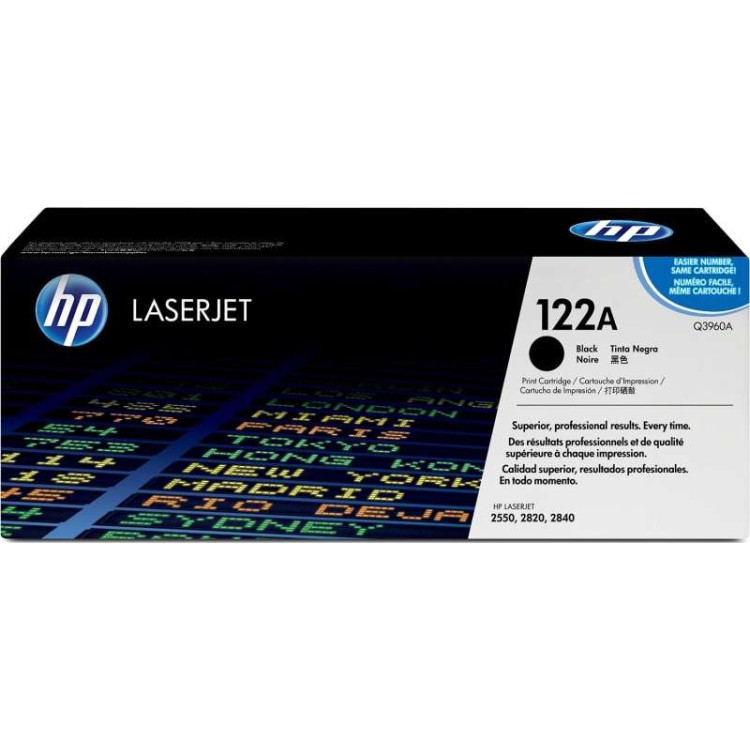 TONER HP Q3960A 2550/2840 PRETO