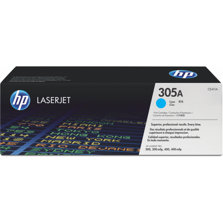 TONER HP CE411A  * LJ300/400 CYAN (2600PG)