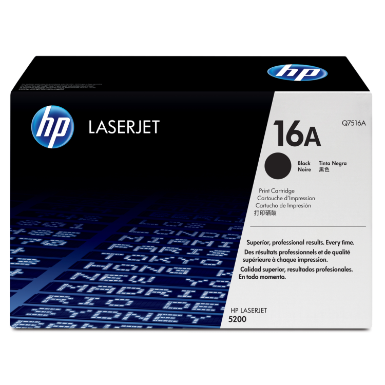 TONER HP Q7516A * 5200 BLACK