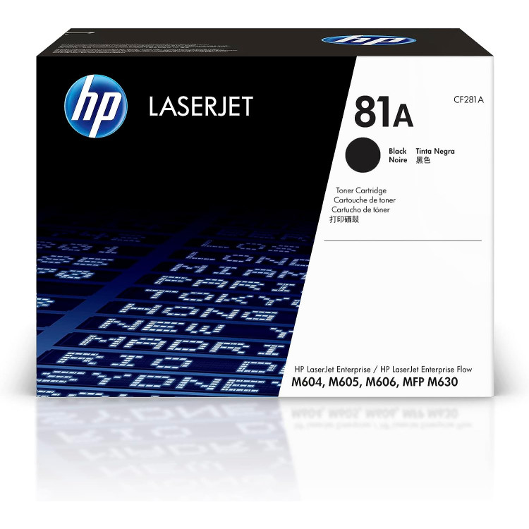 TONER HP CF281A * M630/604/5/6 BLACK 10.5K