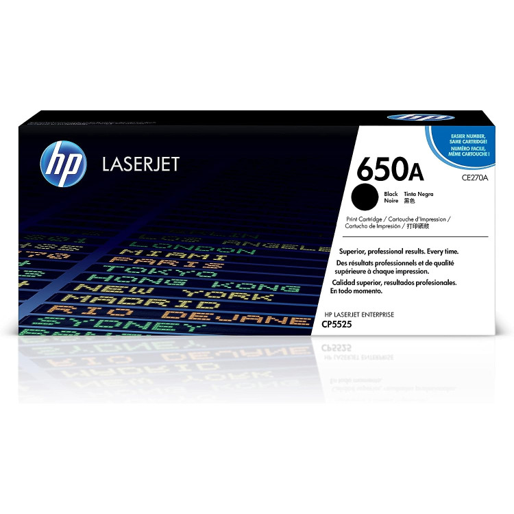 TONER HP CE270A  CP5525 BLACK