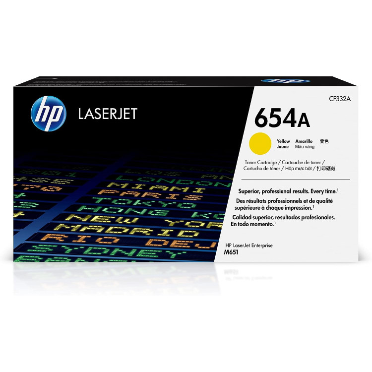 TONER HP CF332A * YELLOW M651