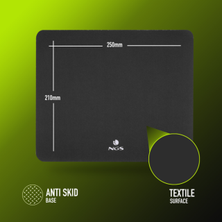 TAPETE P/RATO NGS ANTI-SKID ACCURATE TRACKING KILIM BLACK