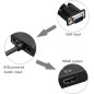 CONVERSOR EWENT VGA M TO HDMI F 0.2M CONVERSOR EWENT VGA M TO HDMI F 0.2M