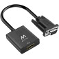 CONVERSOR EWENT VGA M TO HDMI F 0.2M CONVERSOR EWENT VGA M TO HDMI F 0.2M