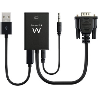 CONVERSOR EWENT VGA M TO HDMI F 0.2M