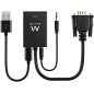 CONVERSOR EWENT VGA M TO HDMI F 0.2M CONVERSOR EWENT VGA M TO HDMI F 0.2M
