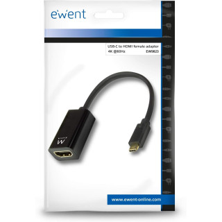 ADAPTADOR CONVERSOR EWENT USB-C TO HDMI F 4K/60HZ