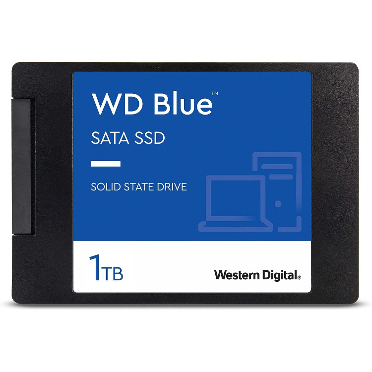 DISCO INTERNO 2.5" 1TB SSD WD BLUE SATA III 6GB/S