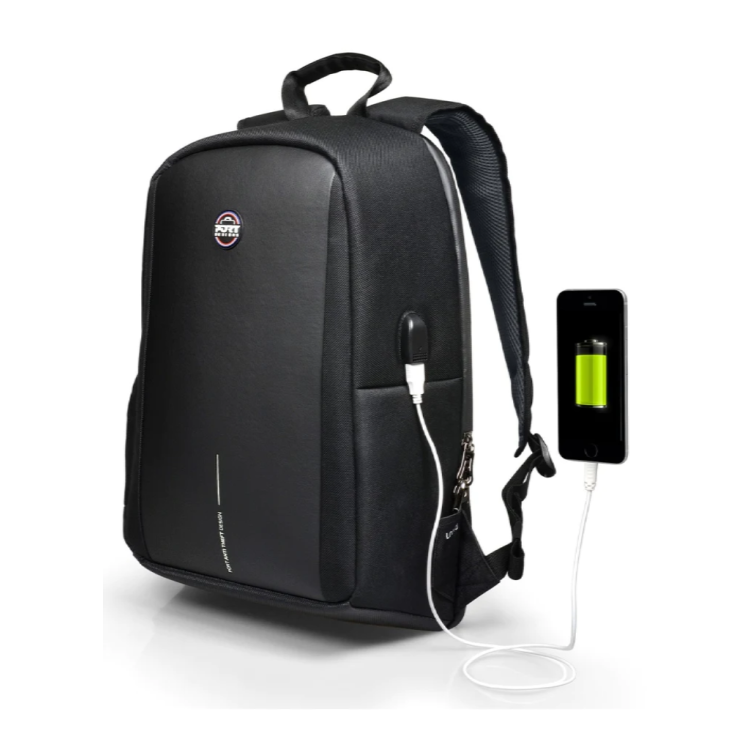 MOCHILA PORT DESIGN EVO BP 13/15,6" ANTI-ROUBO BLACK