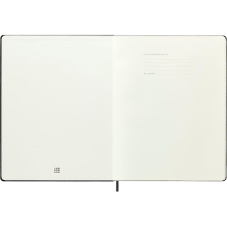 BLOCO MOLESKINE CAPA DURA P/REUNIAO A6 PAUT PK/3 64FLS