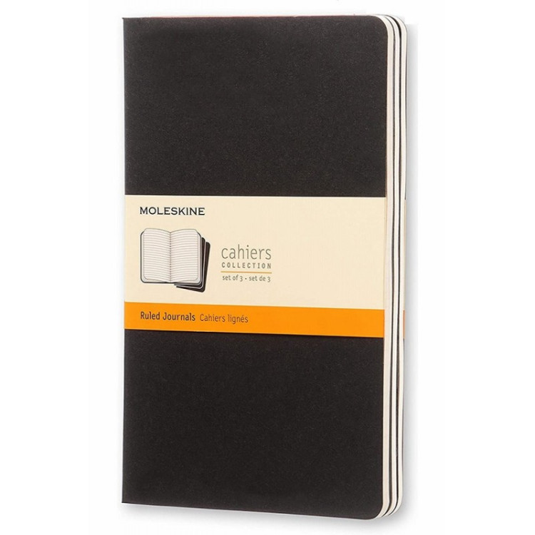 BLOCO MOLESKINE CAPA DURA P/REUNIAO A5 PAUT PK/3 80FLS