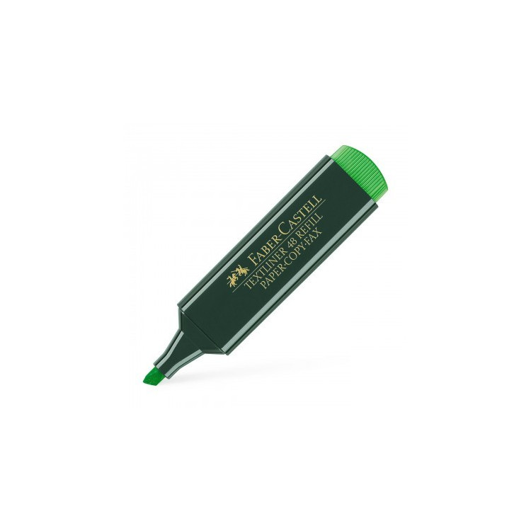 MARCADOR  TEXTLINER FABER 48 VERDE