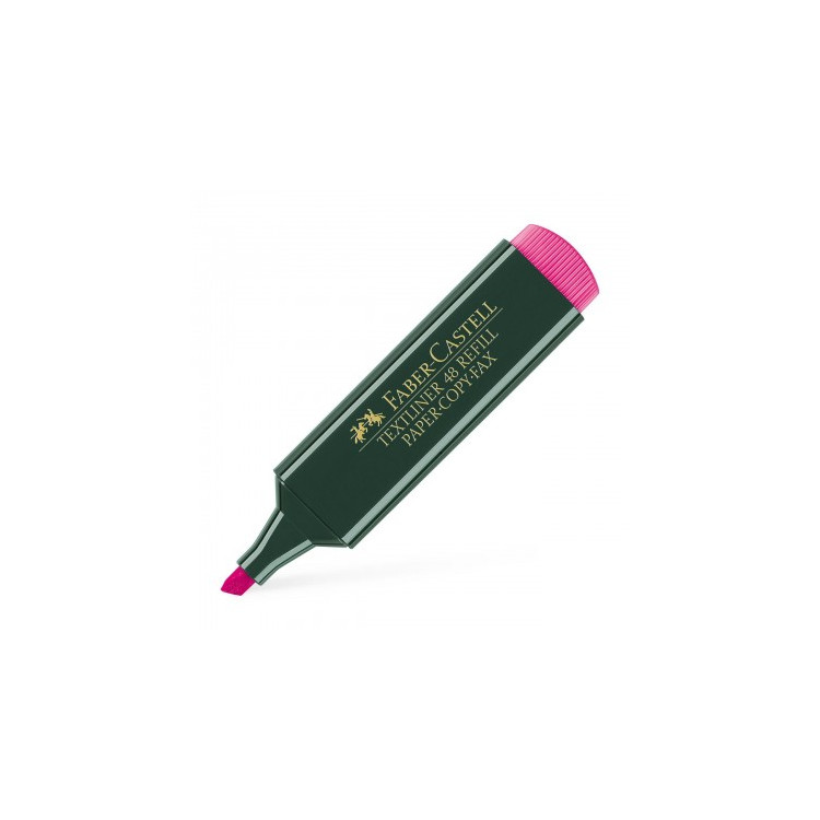 MARCADOR  TEXTLINER FABER 48 ROSA