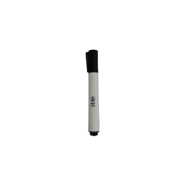 MARCADOR  Q.BRANCO FLY PEN PRETO 1/12